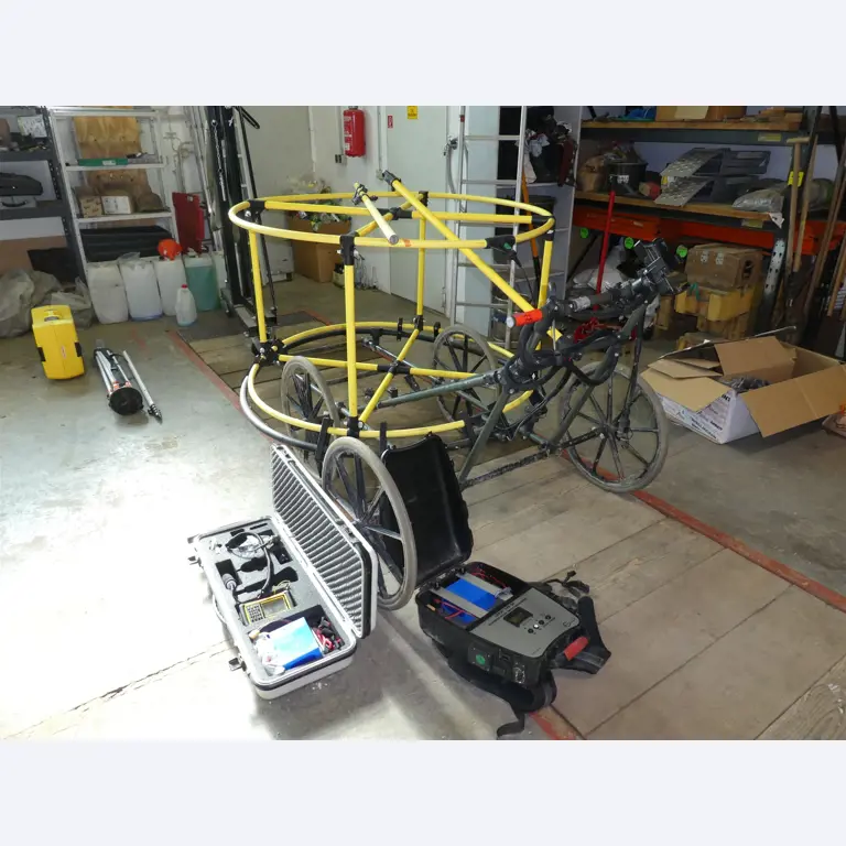 Operating and office equipment of an explosive ordnance disposal service-11