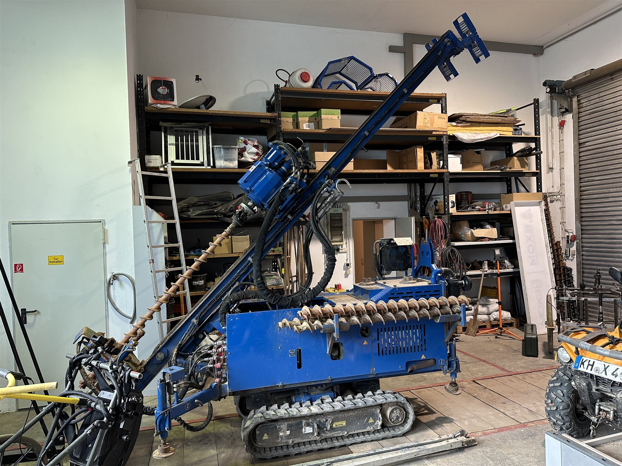 Operating and office equipment of an explosive ordnance disposal service-8