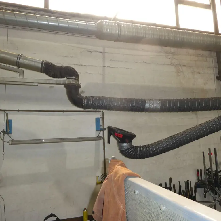 Welding fume extraction