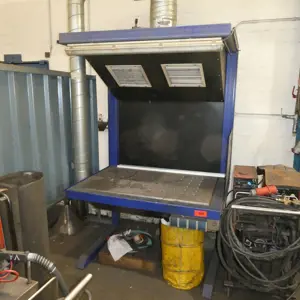 Geperforeerde lastafel werkstation