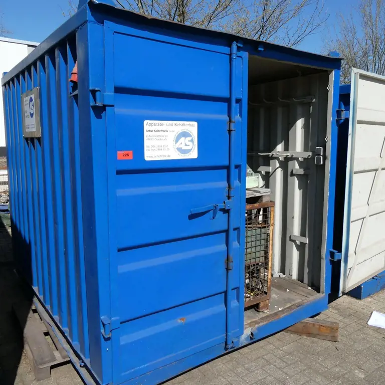 3 10' materiaalcontainer