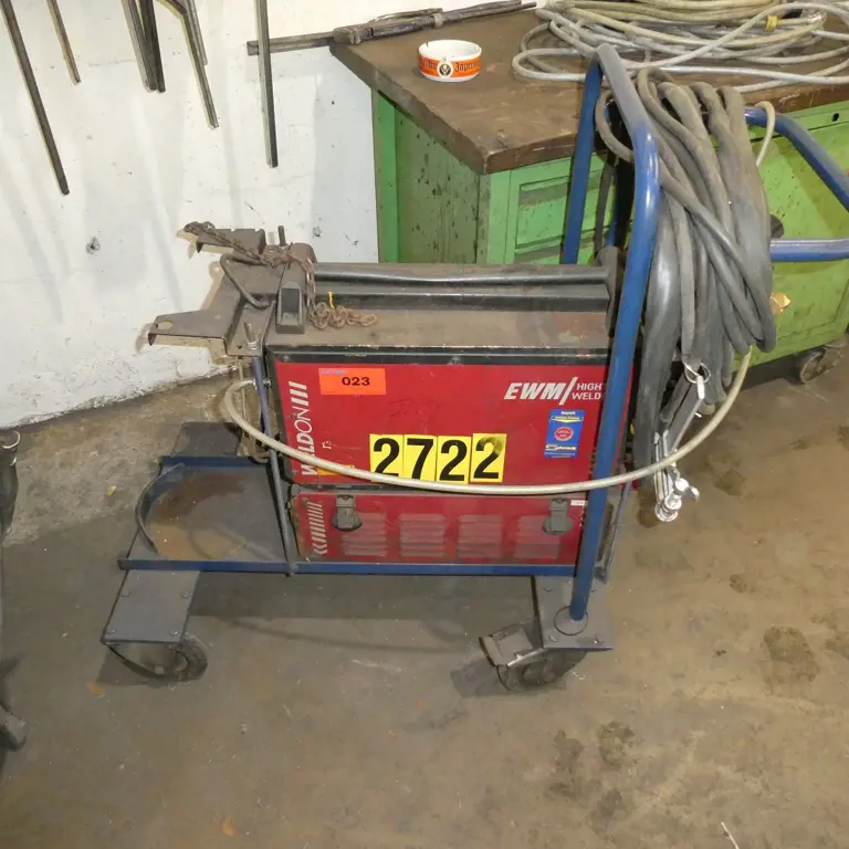 Gas-afgeschermde booglasser EWM Weldon III