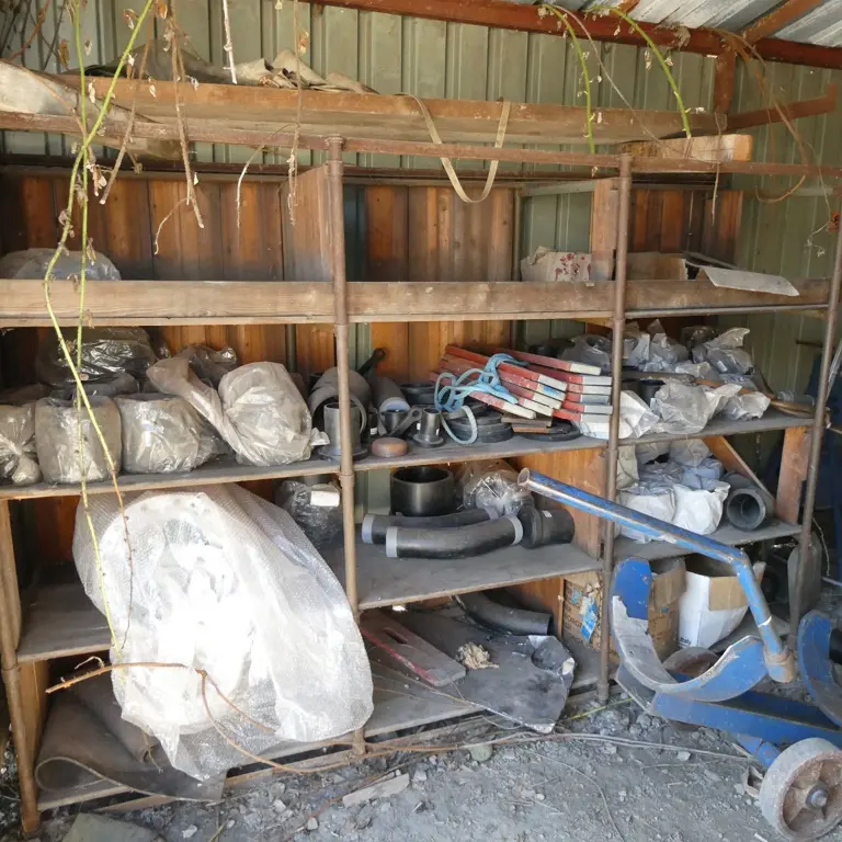 1 Posten Metalen gaasboxen
