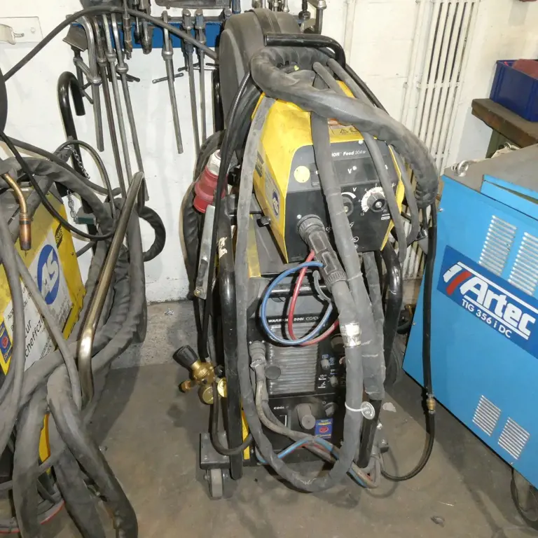Gas-afgeschermde booglasser ESAB Warrior 500 I CC/CV