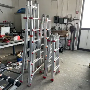 3 Escaleras de montaje de aluminio Wakü/Würth