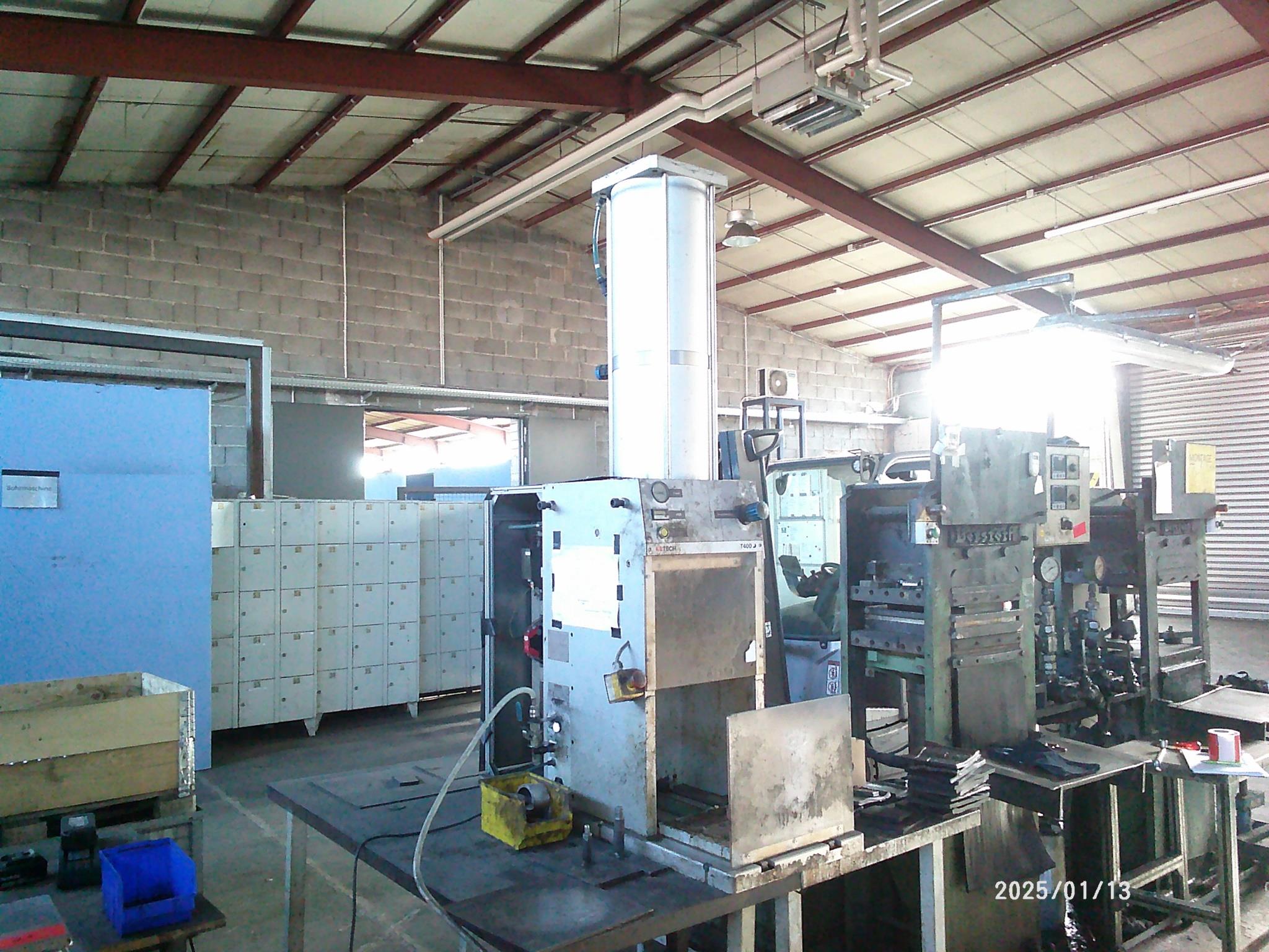 Machines from the rubber and metal finishing sector-5