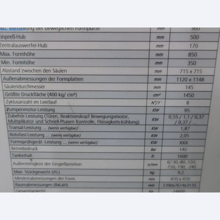 595 Solutions - Systems for the production of Al/ Mg injection molded parts-41
