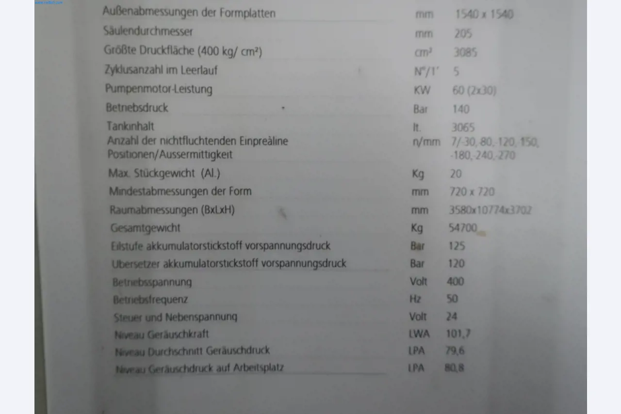 595 Solutions - Systems for the production of Al/ Mg injection molded parts-45