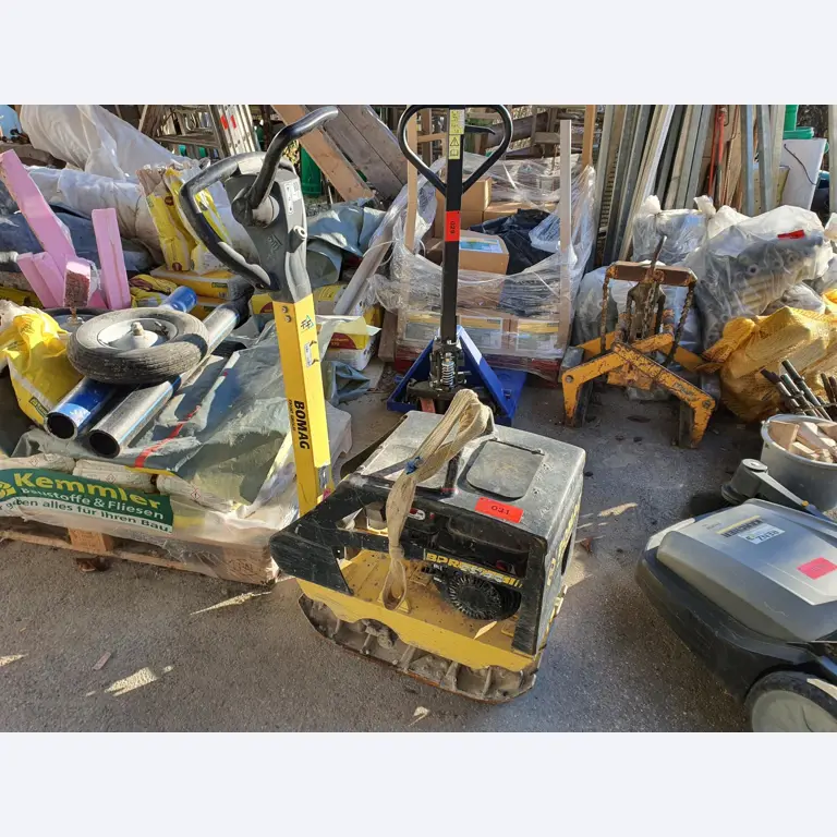 Construction machinery, vehicles, formwork materials and accessories from the building construction sector-2