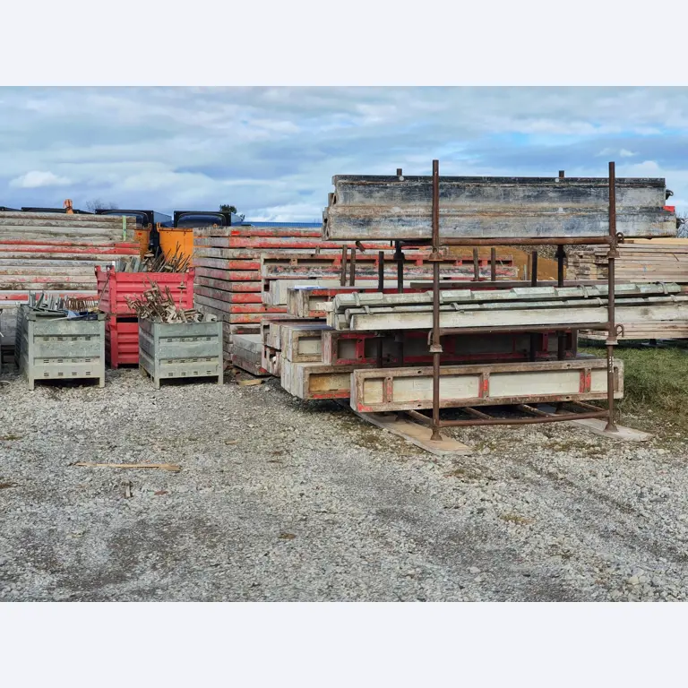Construction machinery, vehicles, formwork materials and accessories from the building construction sector-8
