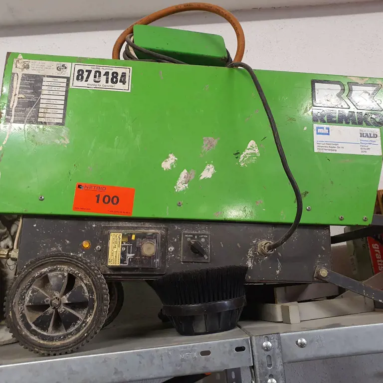 Construction site gas heater Remko PRT-50-AT