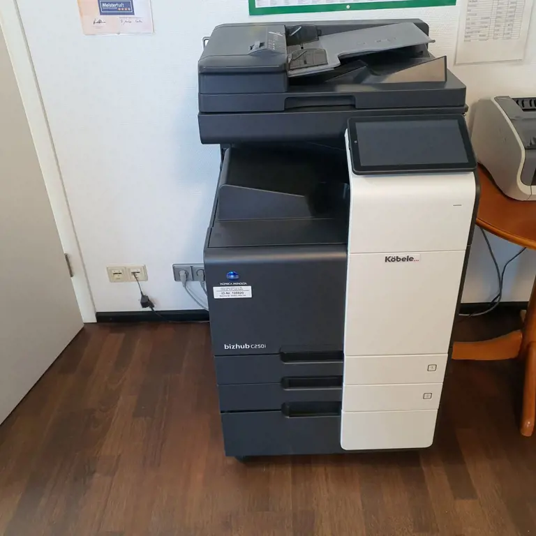 Floor-standing color photocopier Konica Minolta Bizhub C250i