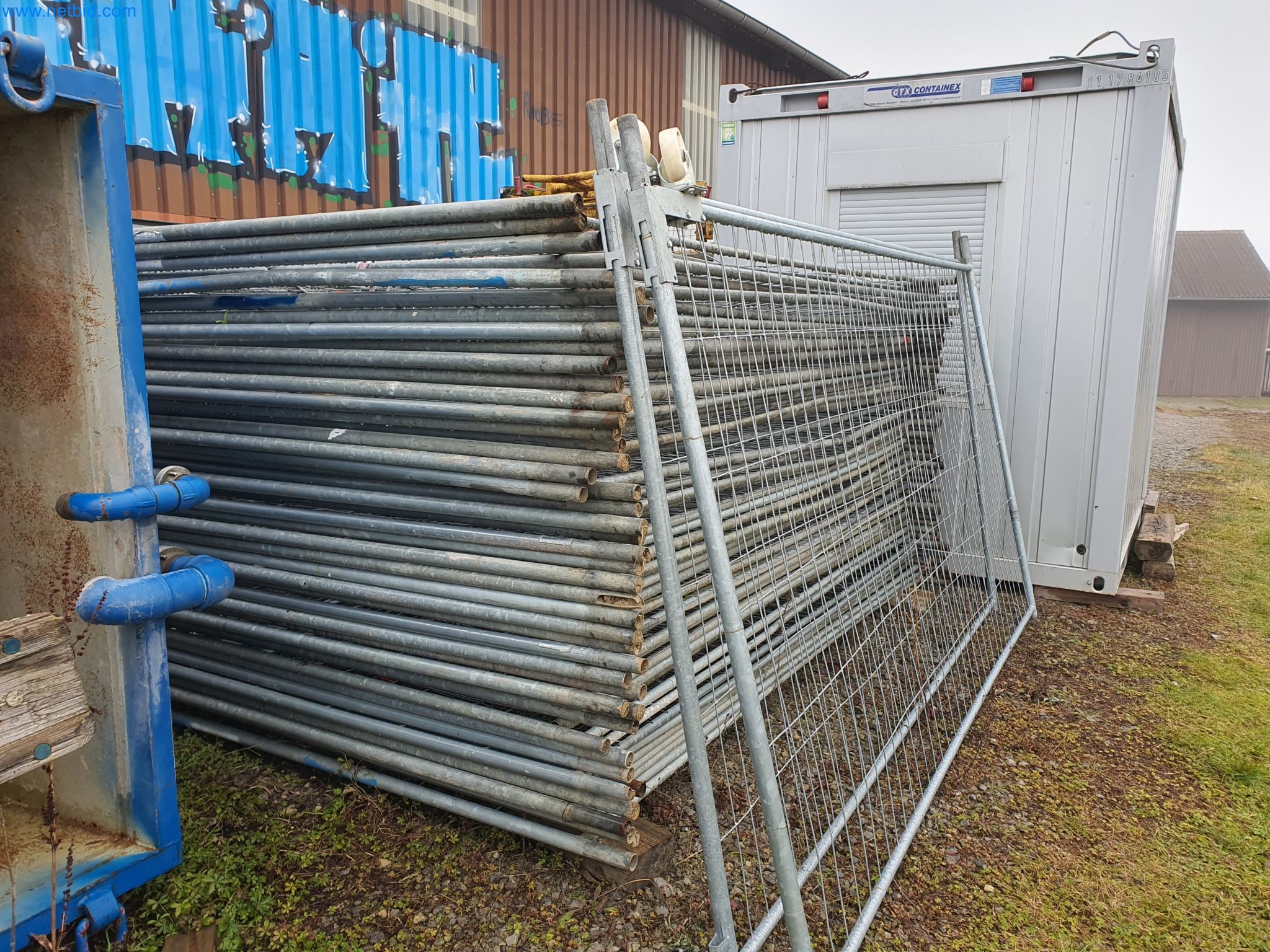 Maquinaria de construcción, vehículos, material de encofrado y accesorios del sector de la construcción de edificios-2