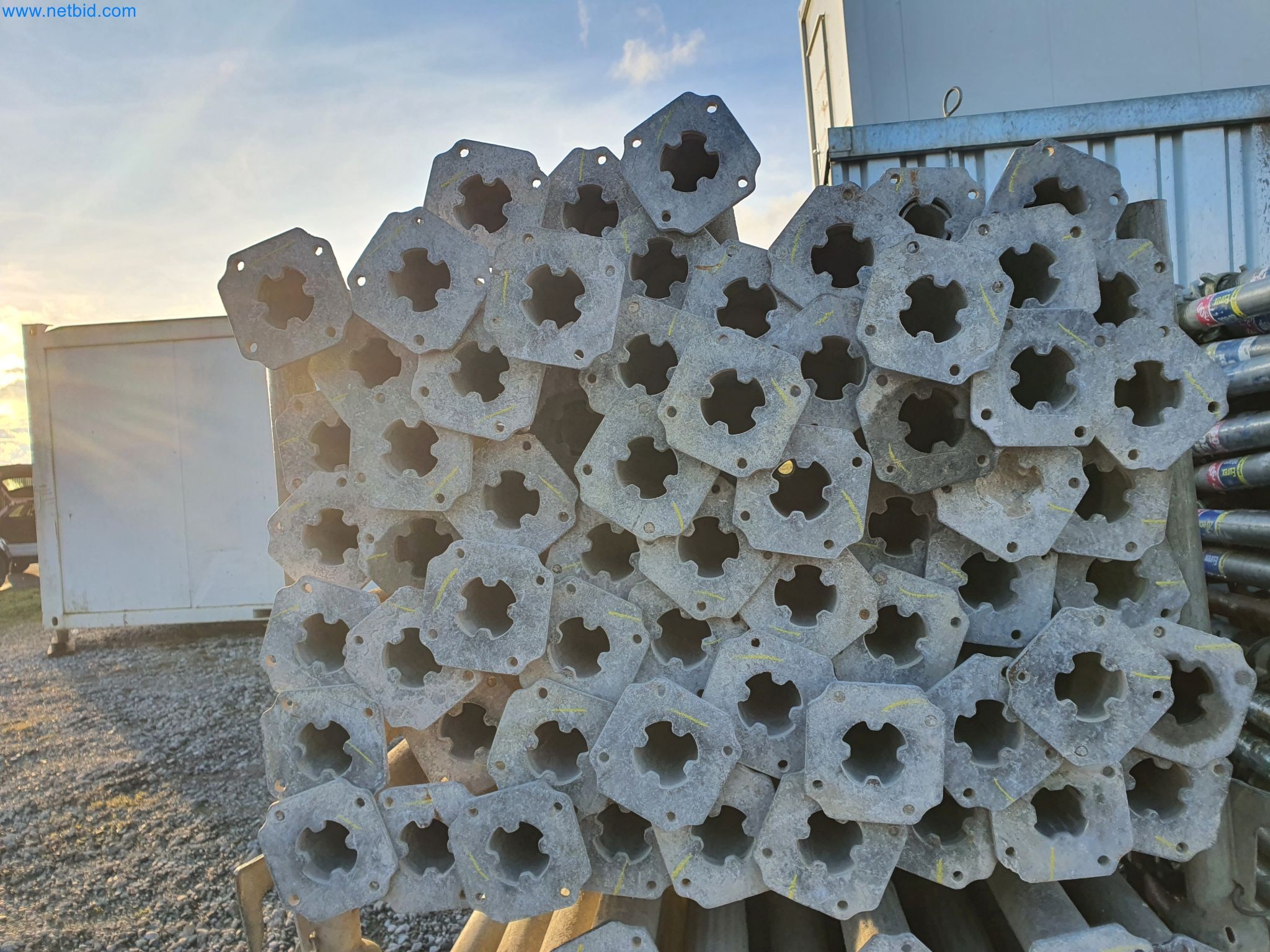 Maquinaria de construcción, vehículos, material de encofrado y accesorios del sector de la construcción de edificios-2