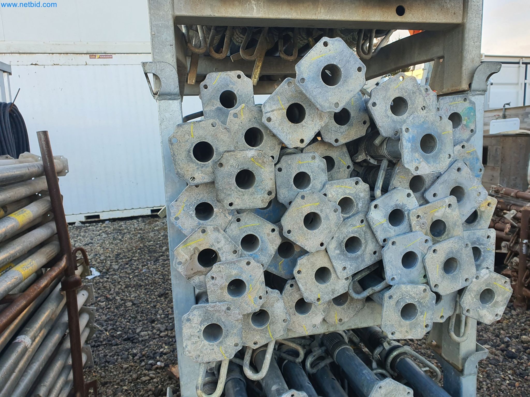 Maquinaria de construcción, vehículos, material de encofrado y accesorios del sector de la construcción de edificios-2