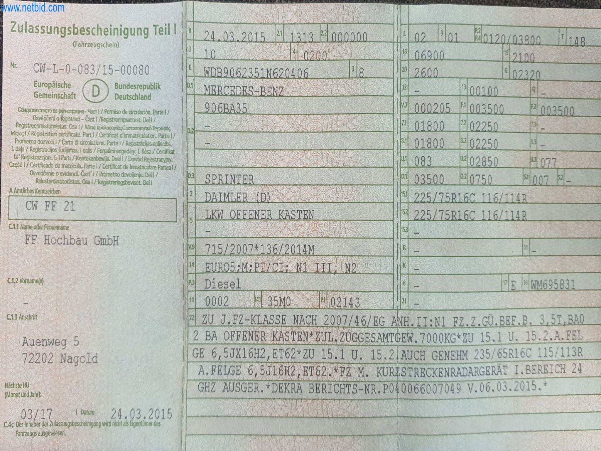 Construction machinery, vehicles, formwork materials and accessories from the building construction sector-19
