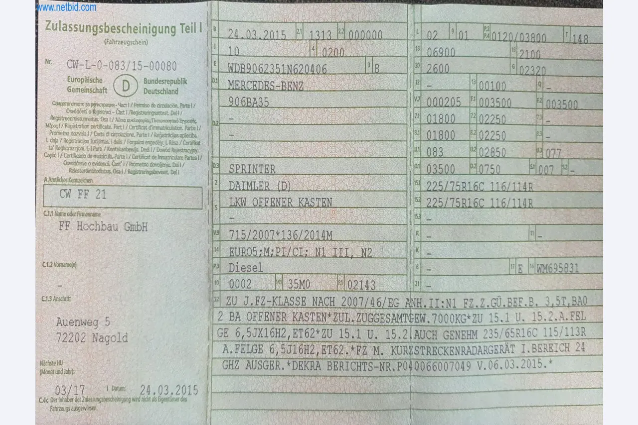 Construction machinery, vehicles, formwork materials and accessories from the building construction sector-19