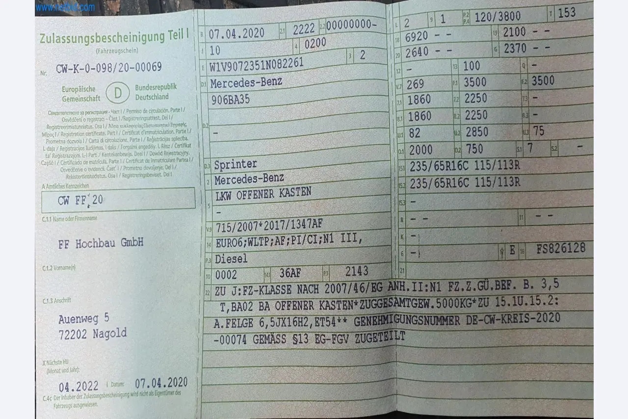 Baumaschinen, Fahrzeuge, Schalungsmaterial und Zubehör aus dem Bereich Hochbau-8