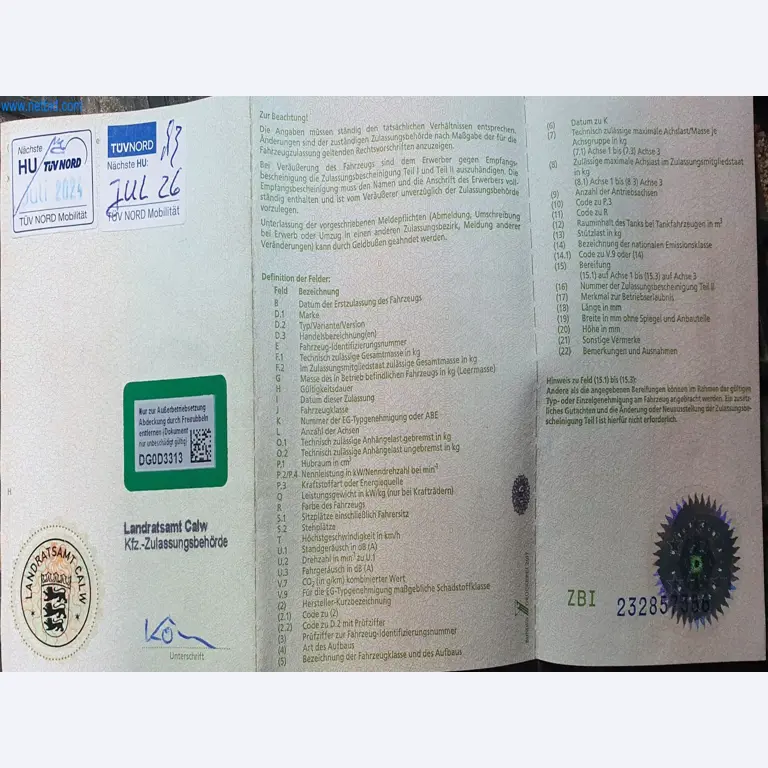 Baumaschinen, Fahrzeuge, Schalungsmaterial und Zubehör aus dem Bereich Hochbau-9