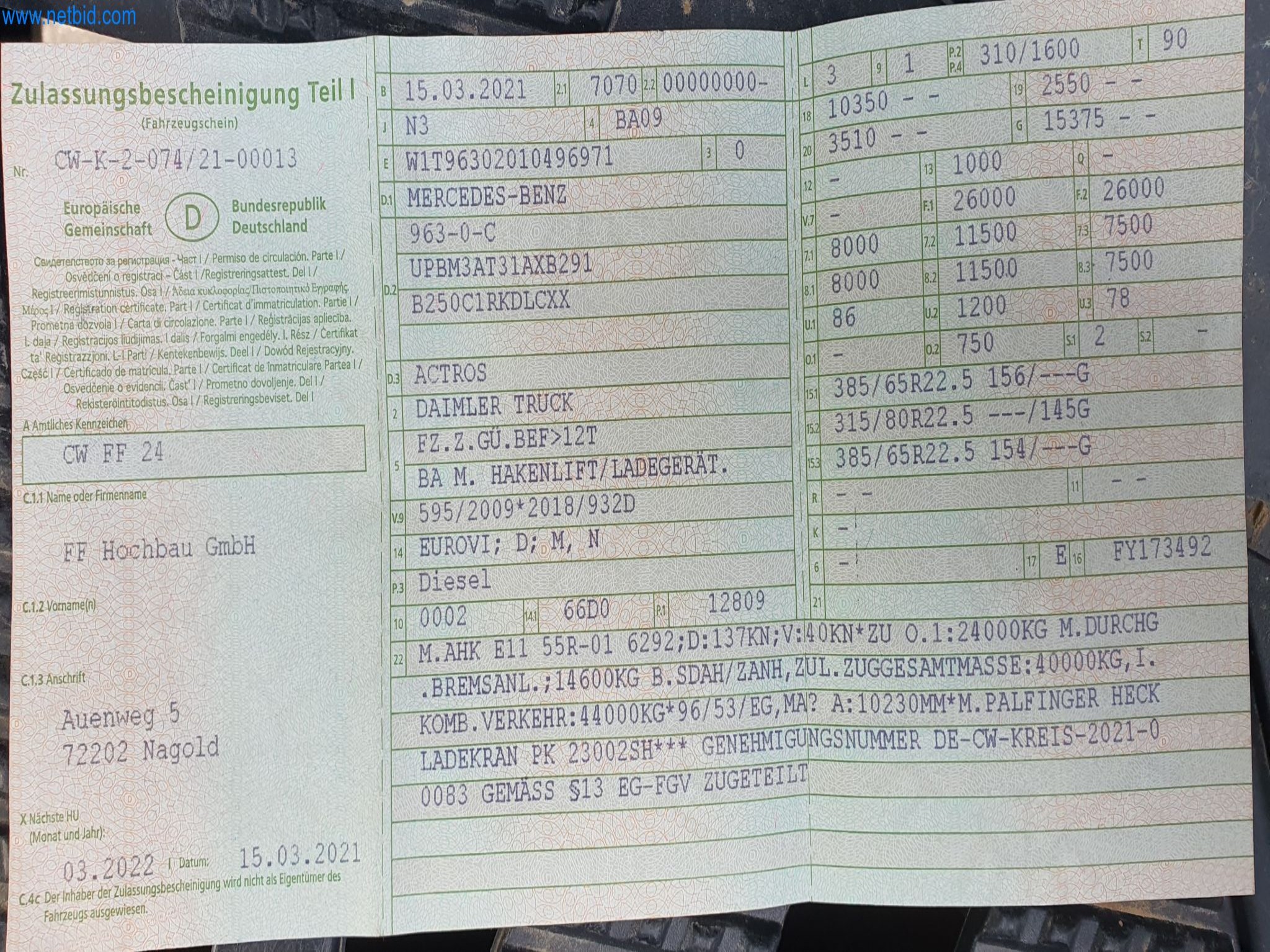 Stavební stroje, vozidla, bednicí materiál a příslušenství z oblasti stavebnictví-36