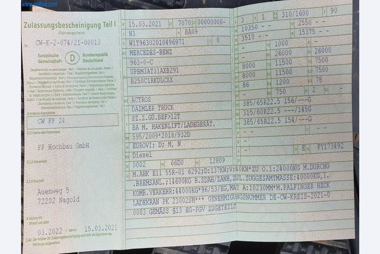 Stavební stroje, vozidla, bednicí materiál a příslušenství z oblasti stavebnictví-36