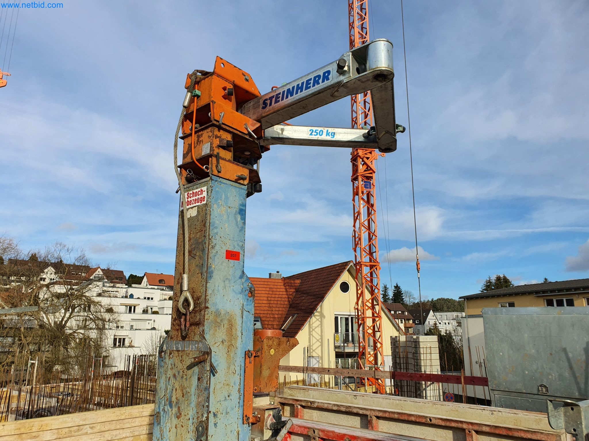 Maquinaria de construcción, vehículos, material de encofrado y accesorios del sector de la construcción de edificios-5