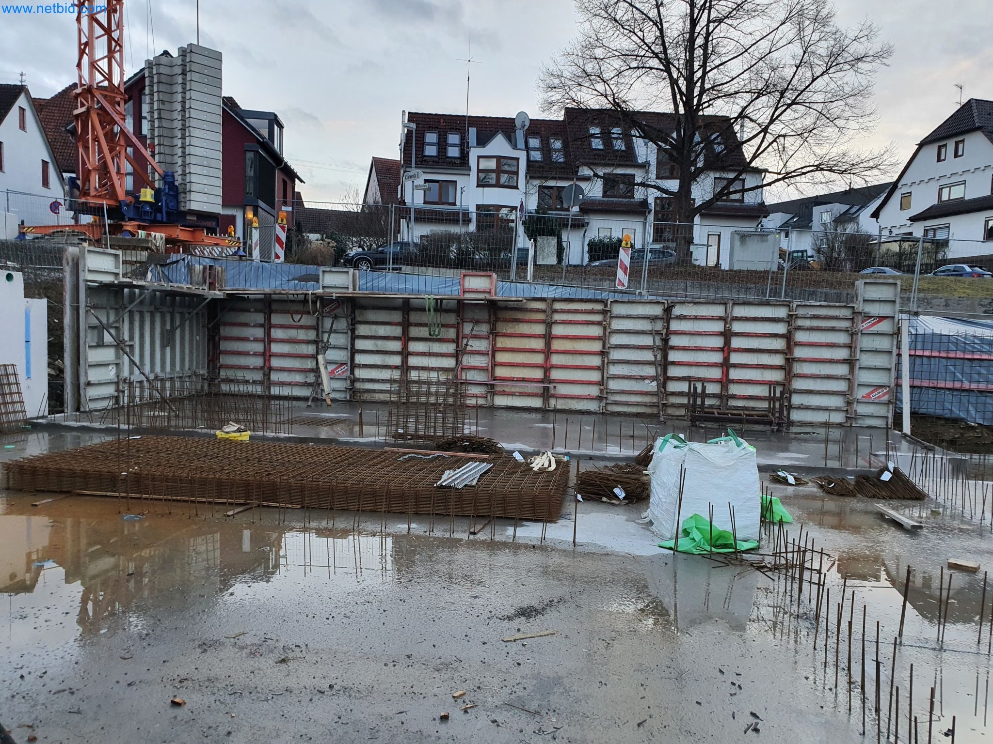 Maquinaria de construcción, vehículos, material de encofrado y accesorios del sector de la construcción de edificios-5