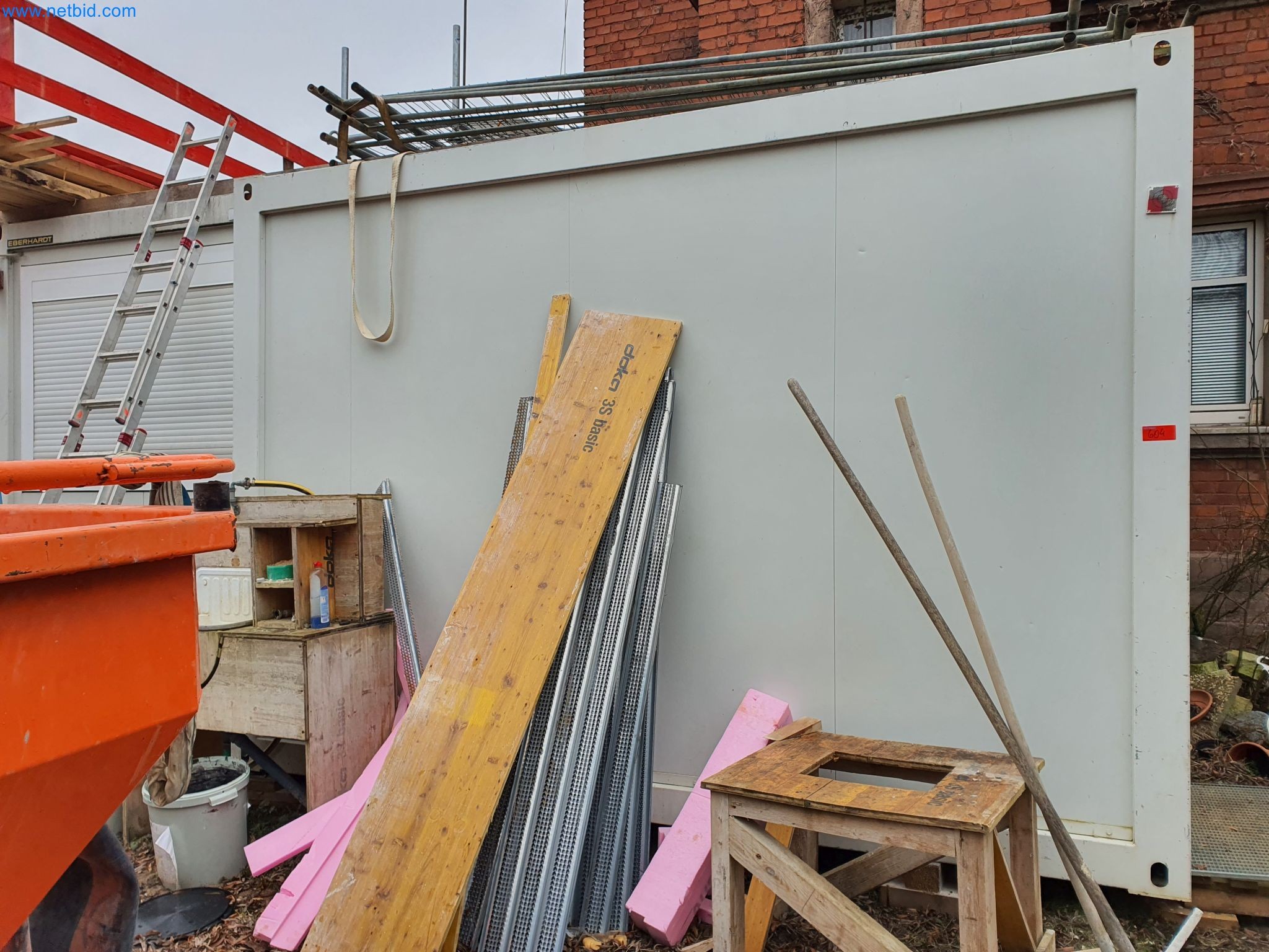 Maquinaria de construcción, vehículos, material de encofrado y accesorios del sector de la construcción de edificios-2