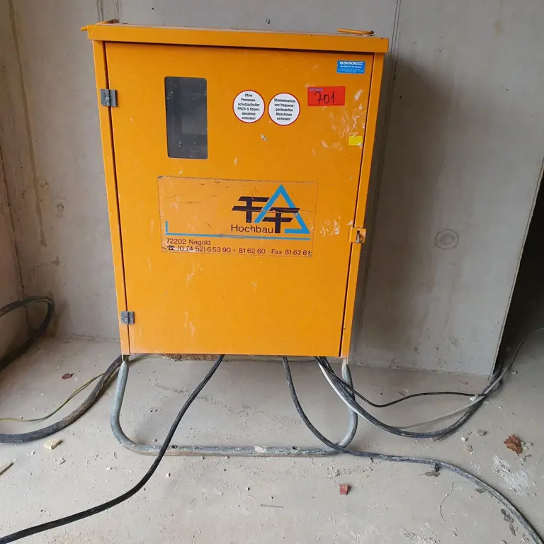 Site power distribution box Merz M-AVEV 63/121-3/V2