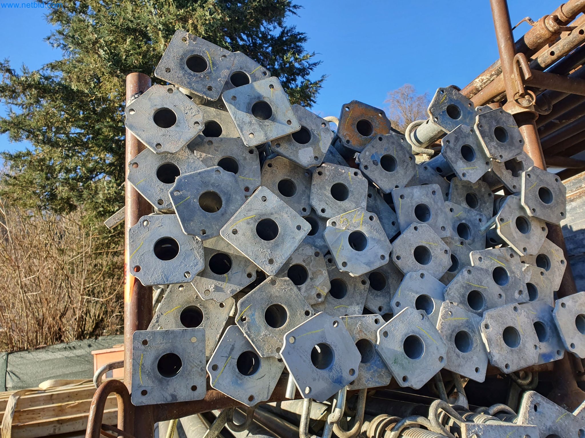 Maquinaria de construcción, vehículos, material de encofrado y accesorios del sector de la construcción de edificios-2