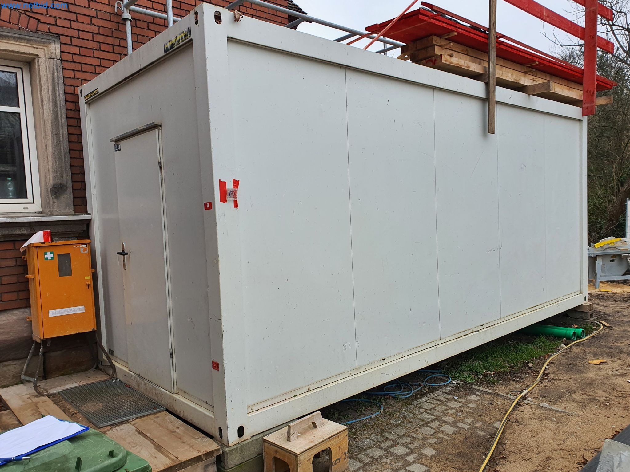 Maquinaria de construcción, vehículos, material de encofrado y accesorios del sector de la construcción de edificios-3