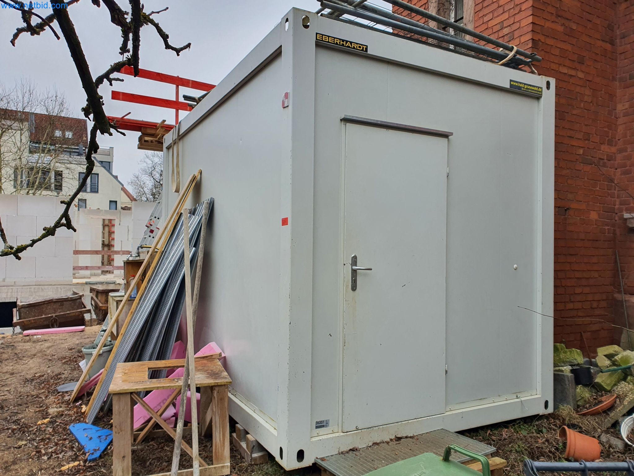 Maquinaria de construcción, vehículos, material de encofrado y accesorios del sector de la construcción de edificios-1