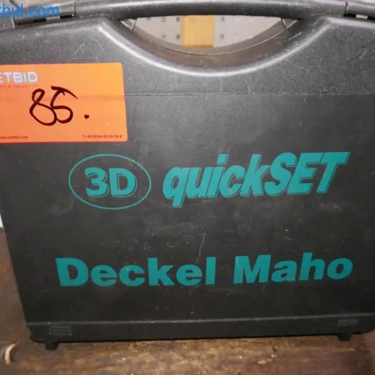 Kit de calibration 3D Deckel Maho Quickset