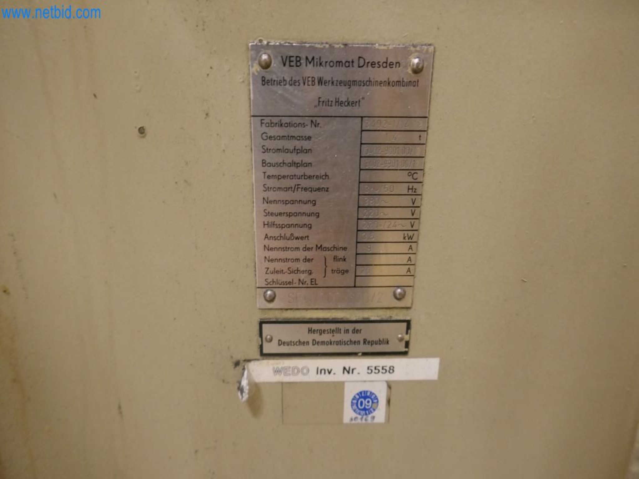 Maschinen aus dem Bereich Formenbau-9