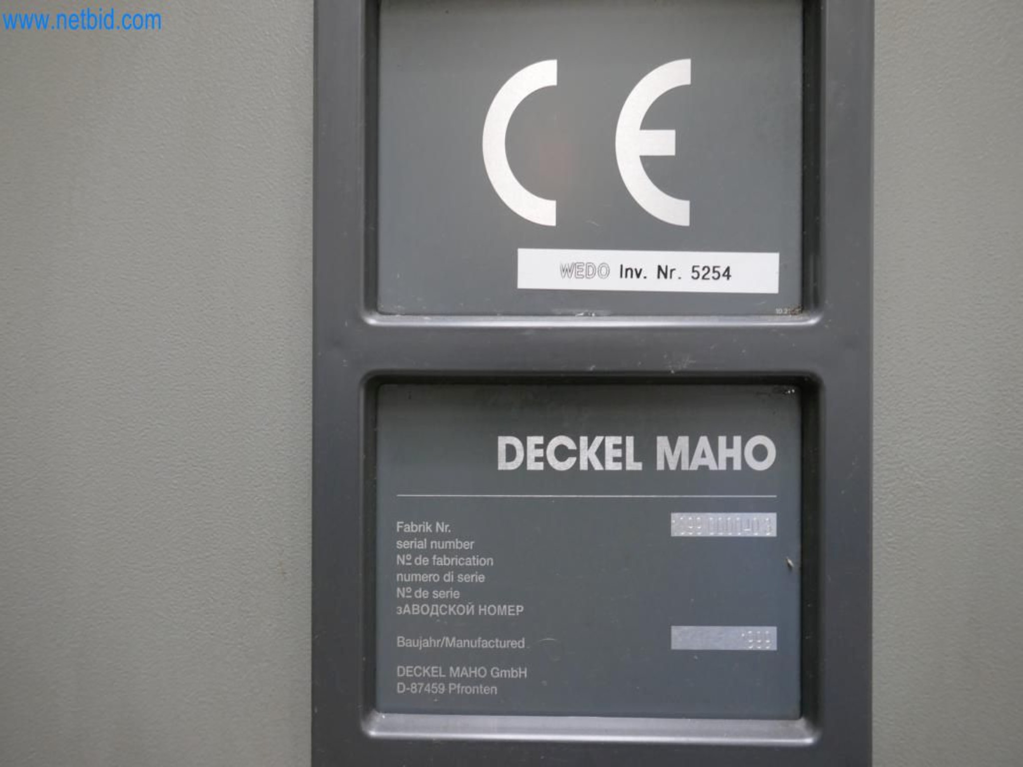 Maschinen aus dem Bereich Formenbau-13