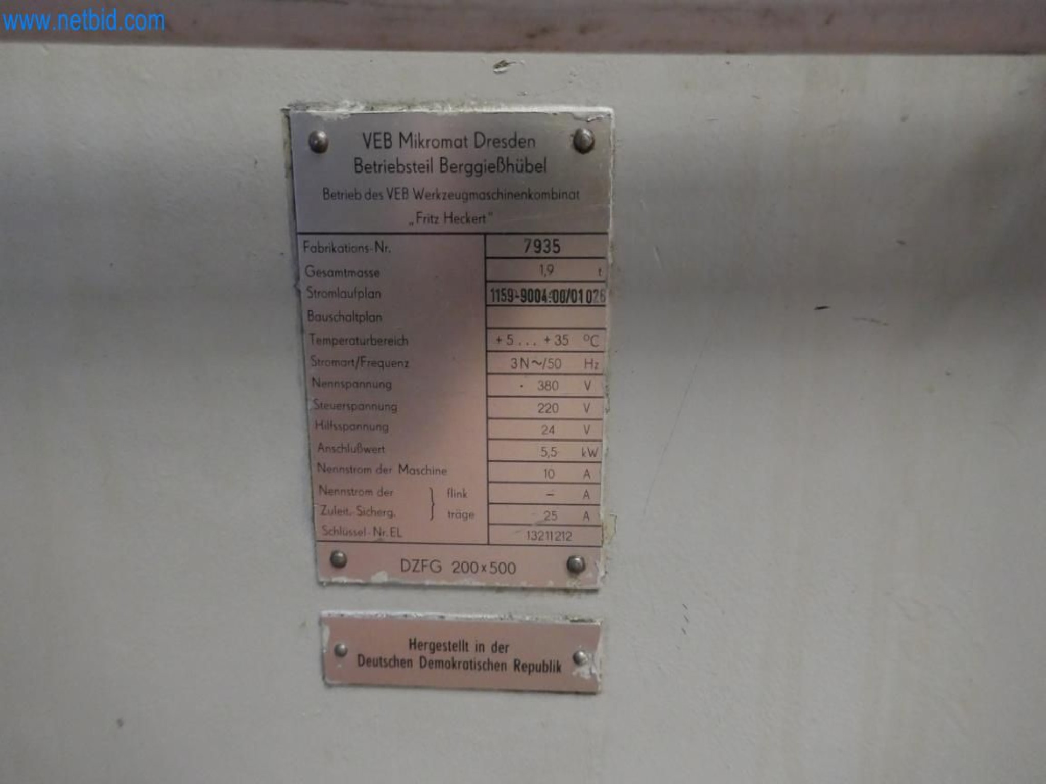 Maschinen aus dem Bereich Formenbau-5