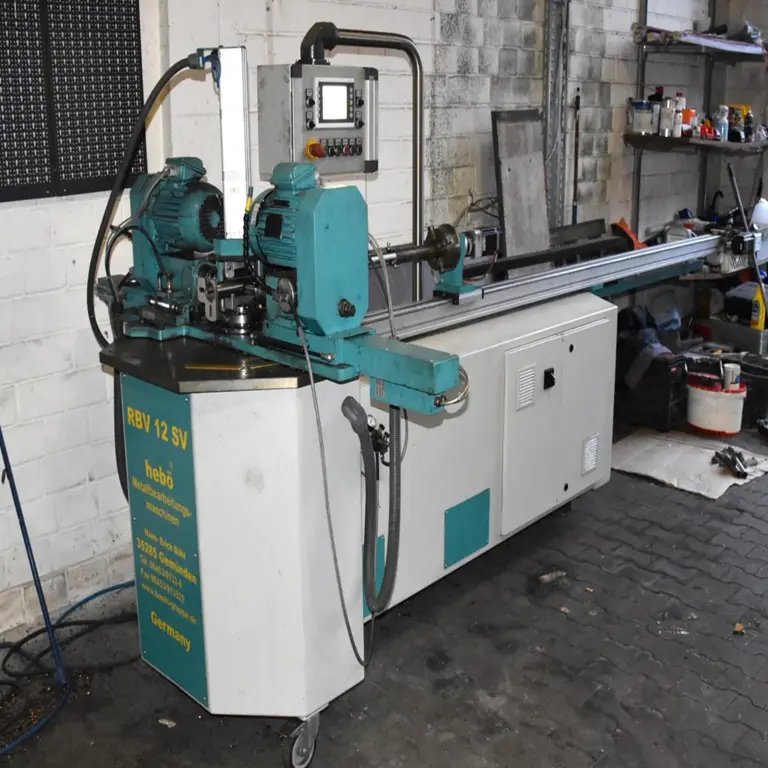 Semi-automatic pipe drilling machine HEBÖ RBV 12 SV