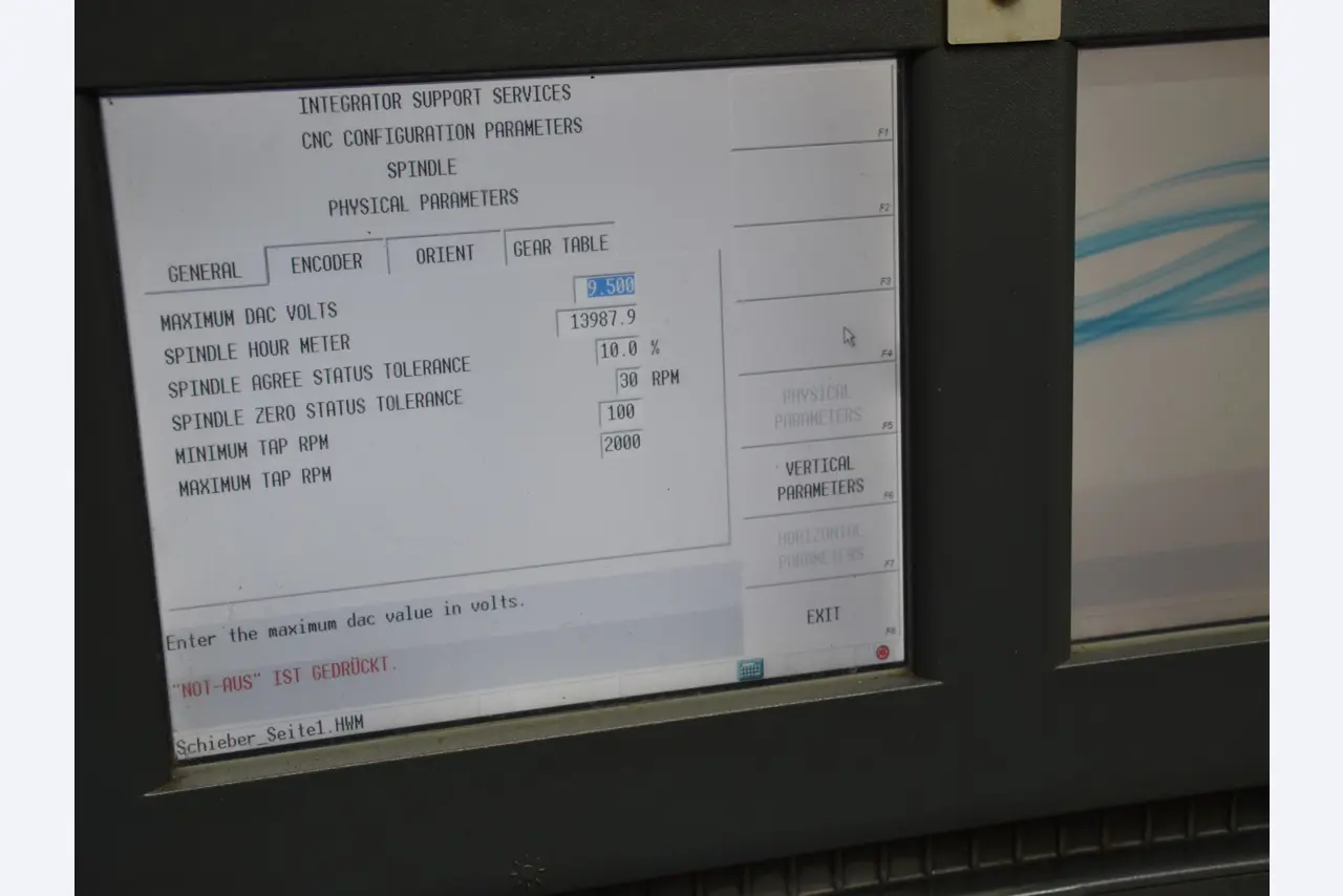 HURCO 5-axis machining center-14