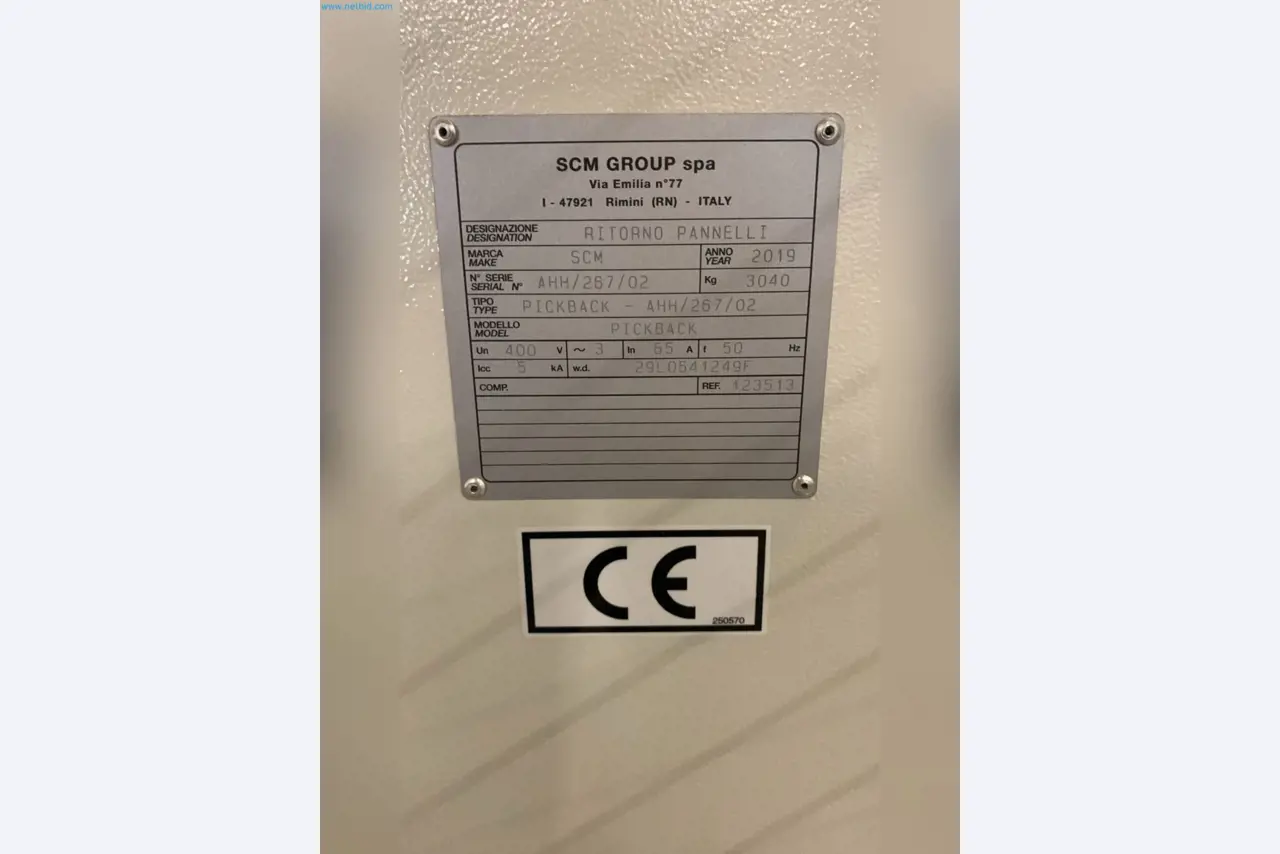 Single-sided edge banding machine SCM Stefani One-38