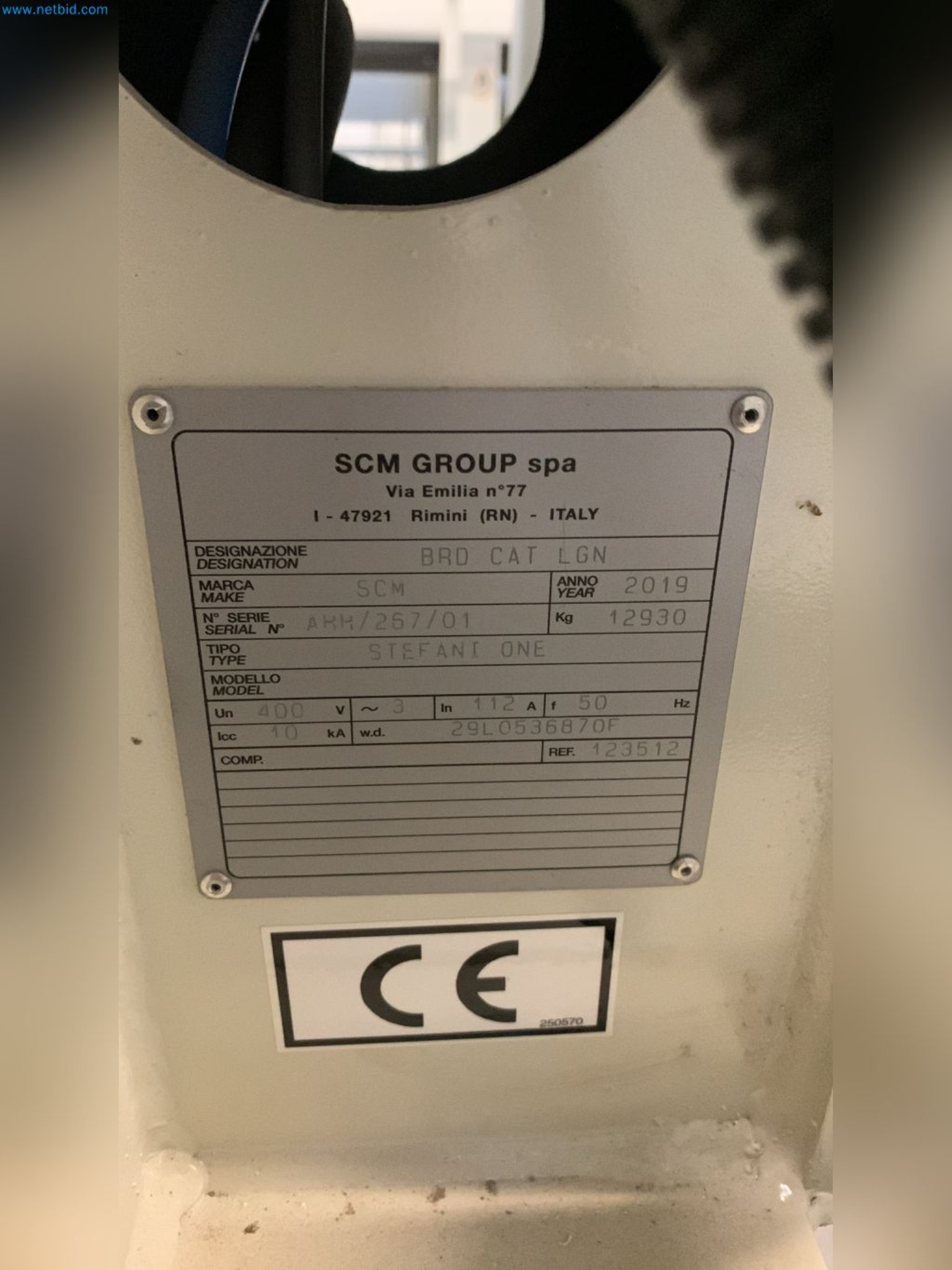 Single-sided edge banding machine SCM Stefani One-41