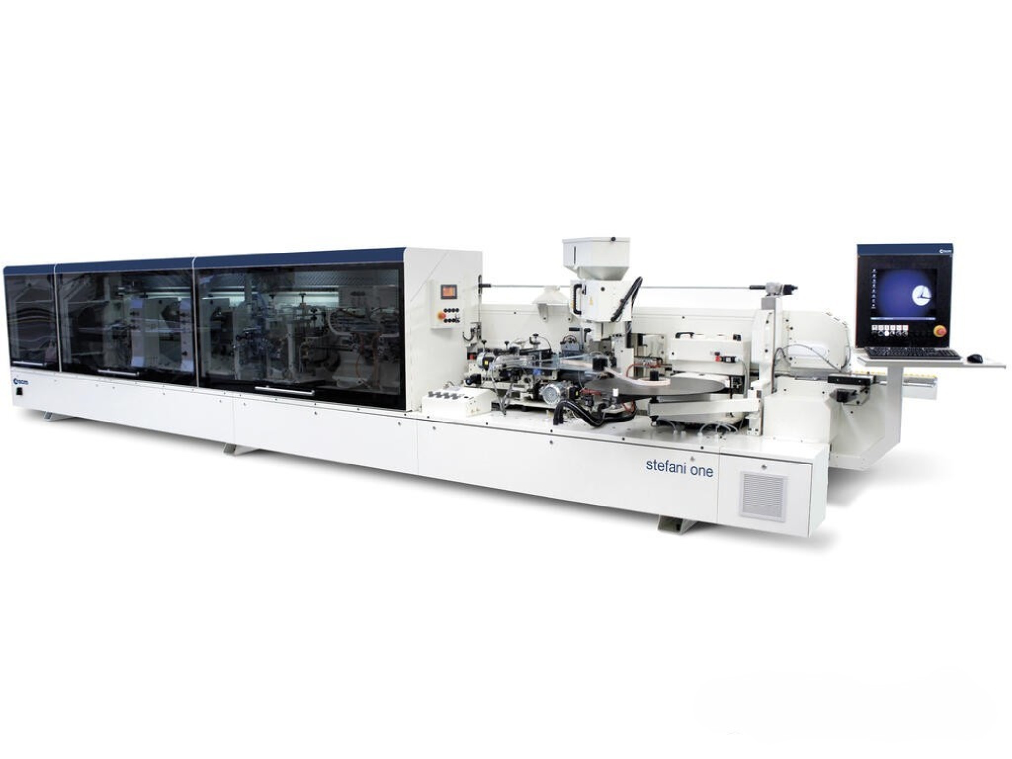 Single-sided edge banding machine SCM Stefani One-1