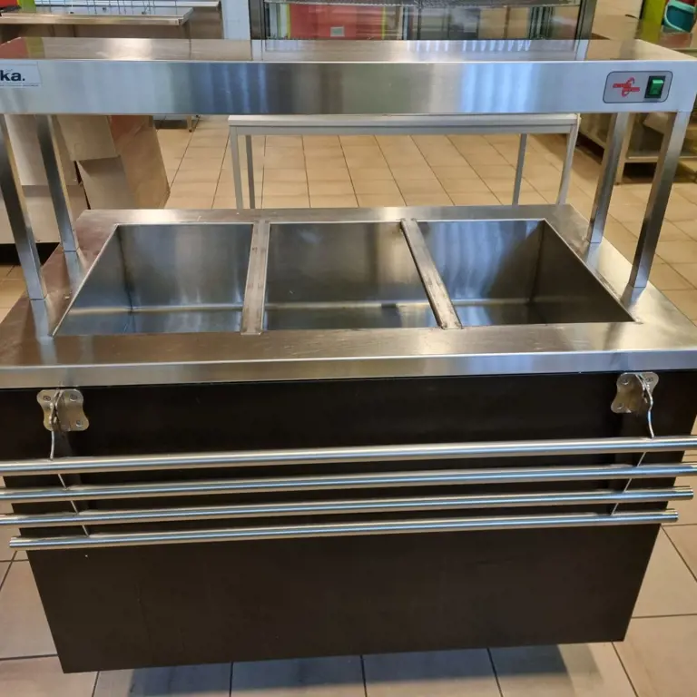 Cold bar with built-in cold basin NOVA META UCG3