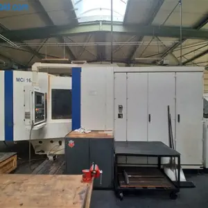 CNC horizontal machining center (2109) Heller MCi16.2