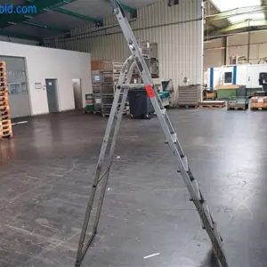 Aluminum combination ladder