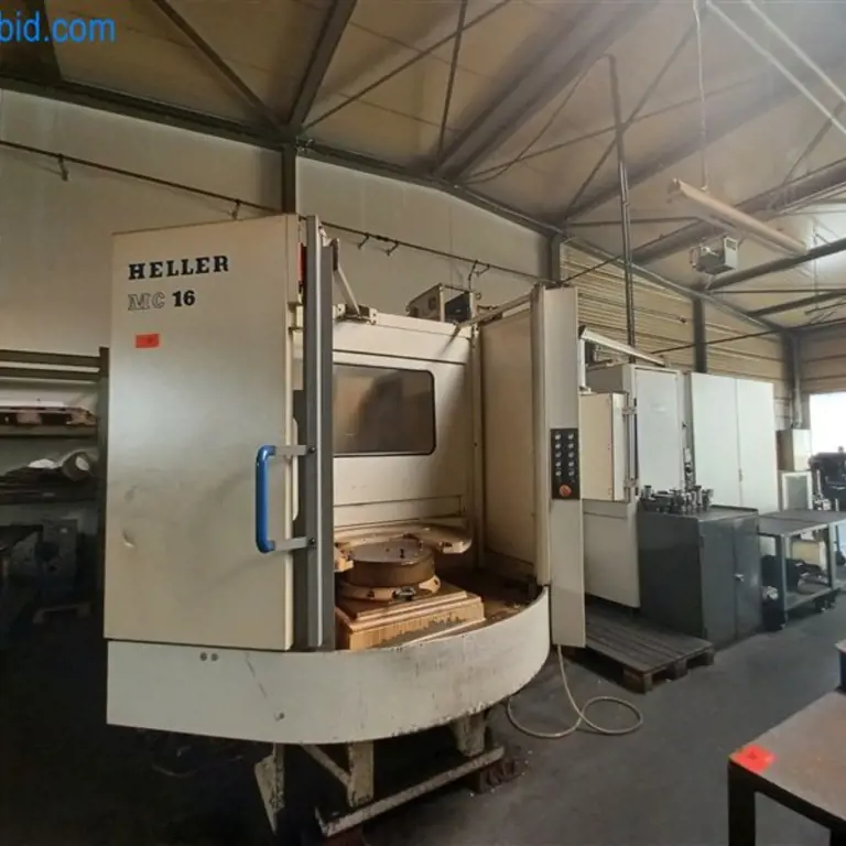 CNC horizontal machining center Heller MC16