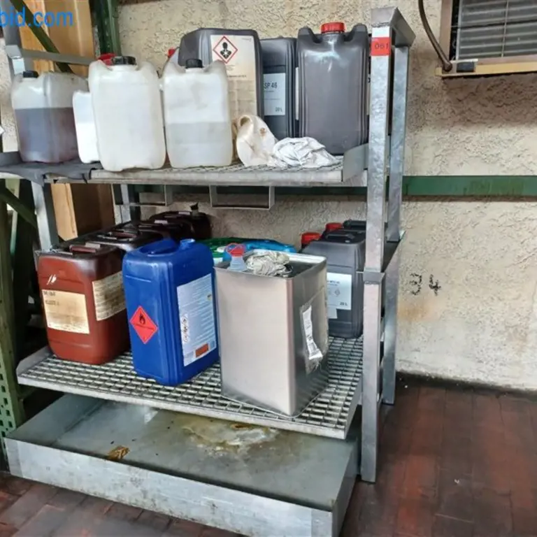 Mesh barrel rack