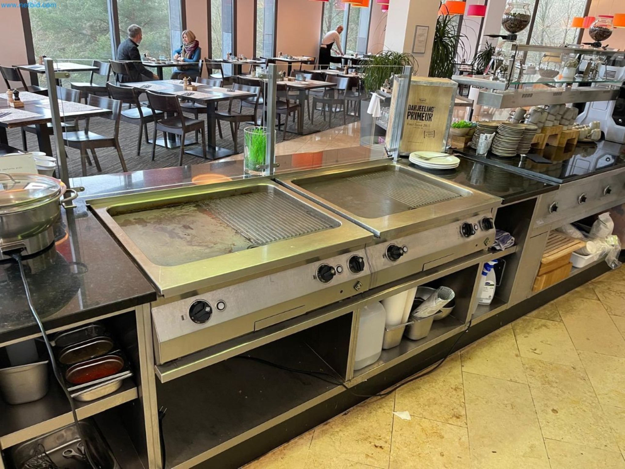 Hospitality and catering equipment from a hotel restaurant-17