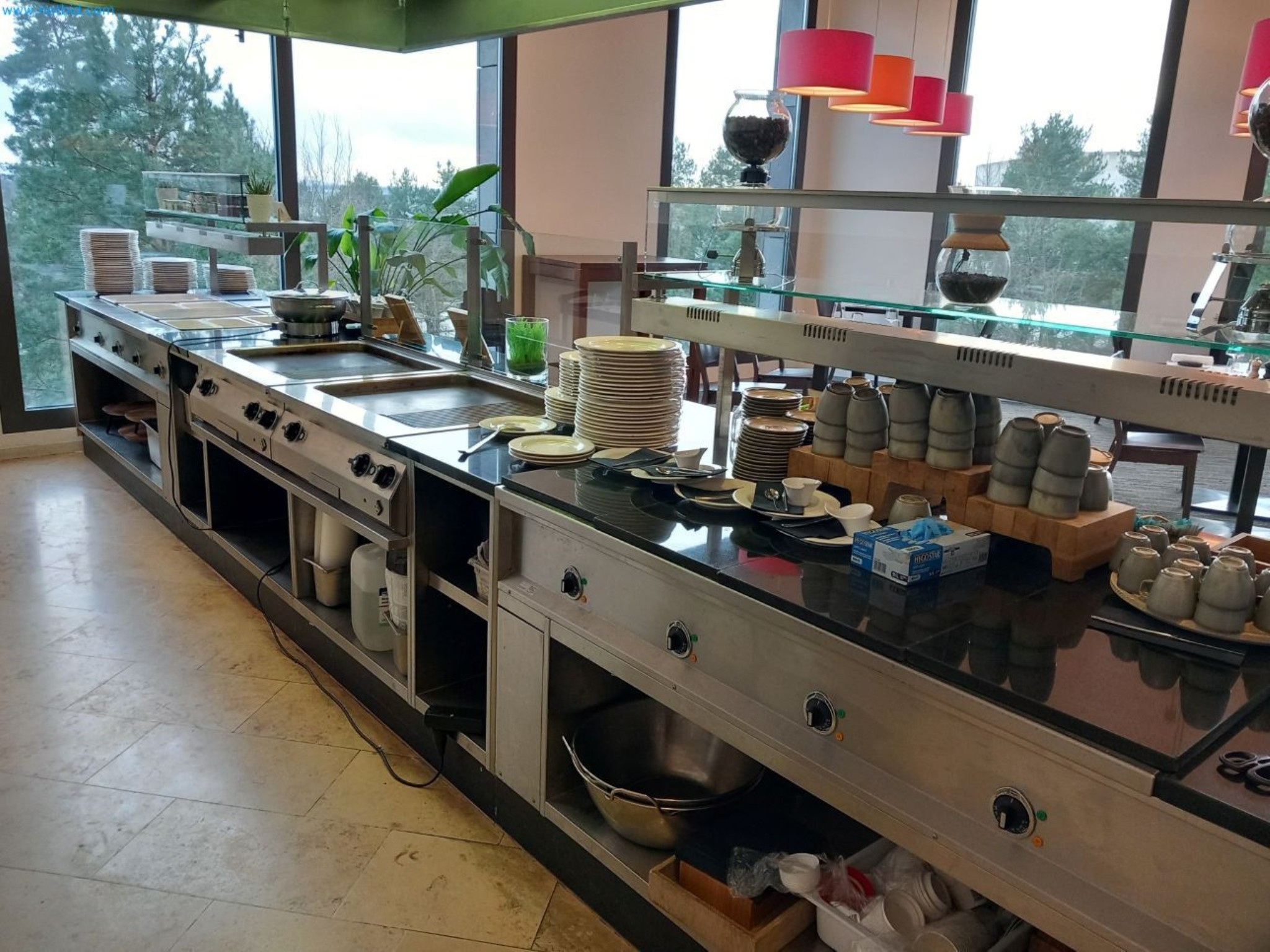 Hospitality and catering equipment from a hotel restaurant-24