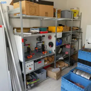 Metal plug-in shelf