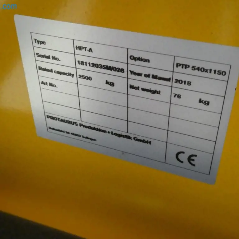 Pallet truck Protaurus HPT-A